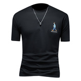 2025年新款微阔短袖T恤钱塘3019TX83027P65假模，男装T恤，钱塘6016-1(原3019)