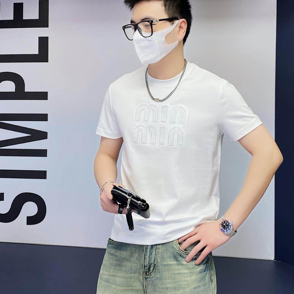 商标已注册2025年新款短袖T恤钱塘3019TX3011P70真模，男装T恤，钱塘6016-1(原3019)