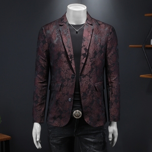 2026年新款男士修身西装大码西服 钱塘3019 X6726 P160 假模，男装西服，钱塘6016-1(原3019)