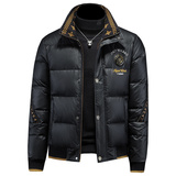 Y9575P3352024高端冬季90%白鸭绒亮面立领羽绒服真模385，男装羽绒服，钱塘6016-1(原3019)