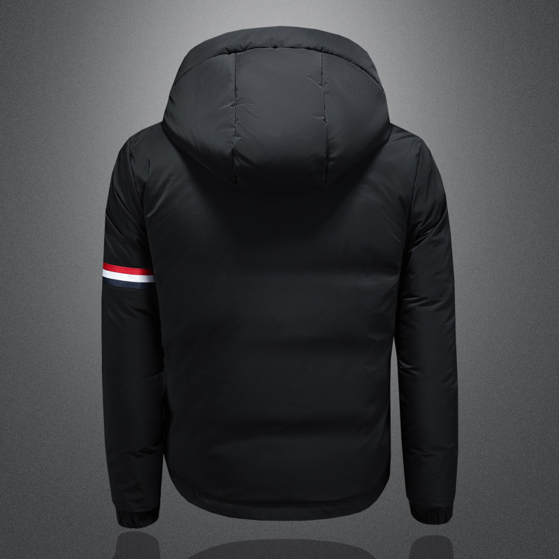 Y9867P3202025年高品质百分之90白鸭绒连帽羽绒服QT3019镂空,男装羽绒服,钱塘6016-1(原3019)