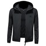 2026年新款连帽休闲夹克钱塘3019-JK9301P145镂空，男装夹克，钱塘6016-1(原3019)