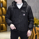 Y9589P3202024高端冬季90%白鸭绒连帽羽绒服真模355，男装羽绒服，钱塘6016-1(原3019)