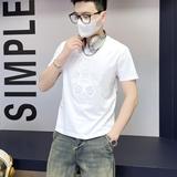 2025年新款短袖T恤钱塘3019TX3005P75真模，男装T恤，钱塘6016-1(原3019)