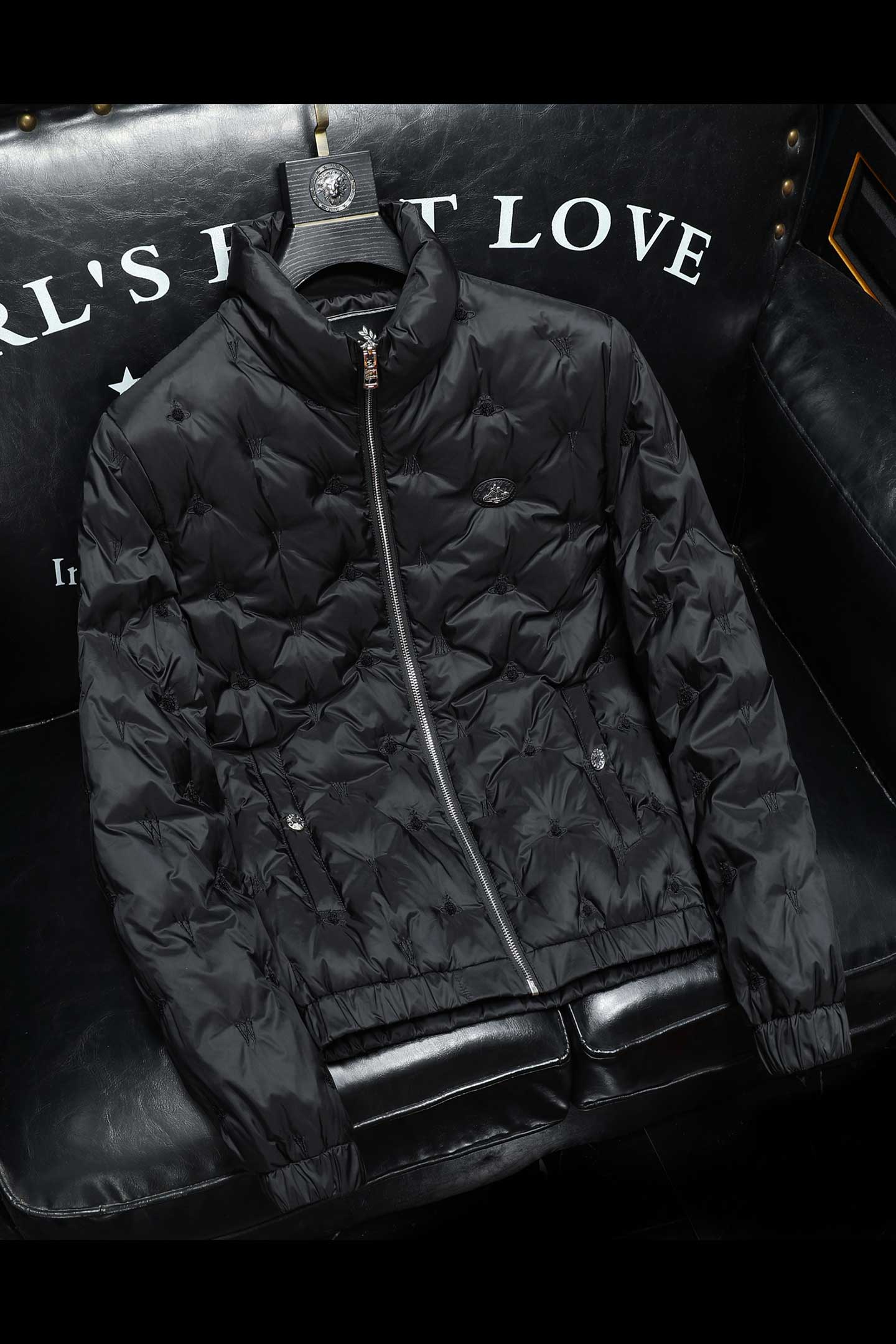 Y9803P2902025高端冬季90%白鸭绒绣花立领羽绒服沙发335，男装羽绒服，钱塘6016-1(原3019)