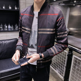 2023年新款男士韩版修身夹克钱塘3019JK3321P125真模，男装夹克，钱塘6016-1(原3019)