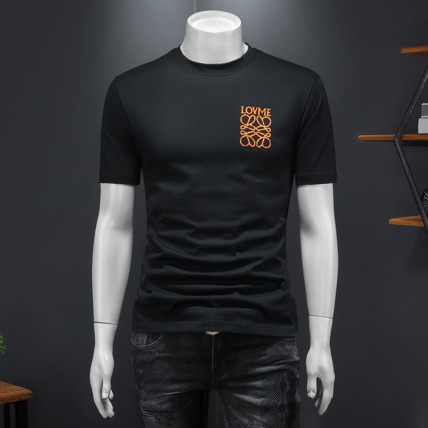 2026年新款短袖T恤钱塘3019TX3095P75假模，男装T恤，钱塘6016-1(原3019)