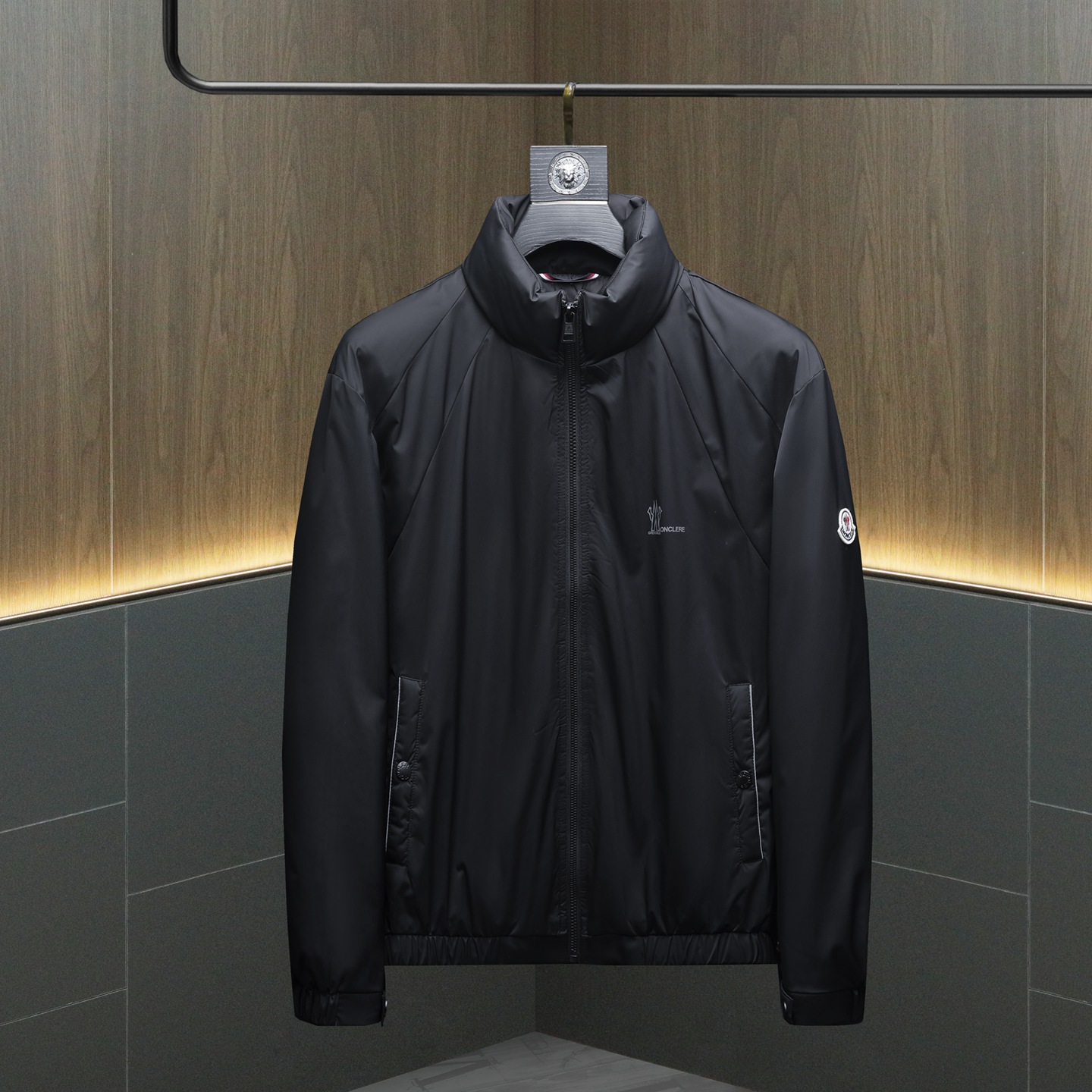 Y9806P2902025高端冬季90%白鸭绒印花立领羽绒服沙发325，男装羽绒服，钱塘6016-1(原3019)