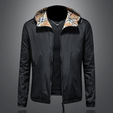 2026年新款连帽休闲夹克钱塘3019-JK9287P140镂空，男装夹克，钱塘6016-1(原3019)