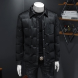 Y9862P3352025高端冬季90%白鸭绒暗花翻领羽绒服假模365，男装羽绒服，钱塘6016-1(原3019)