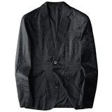 2026年新款高端休闲小西装钱塘3019X6695P165平铺白，男装西服套装，钱塘6016-1(原3019)