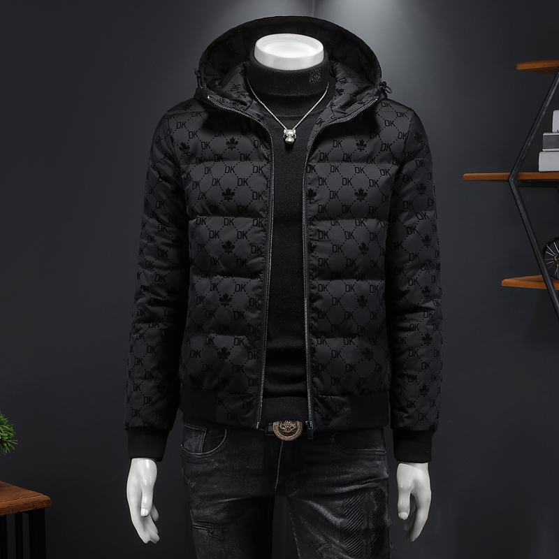 QT3019Y9595P3002024年高品质连帽90白鸭绒植绒羽绒服，男装羽绒服，钱塘6016-1(原3019)