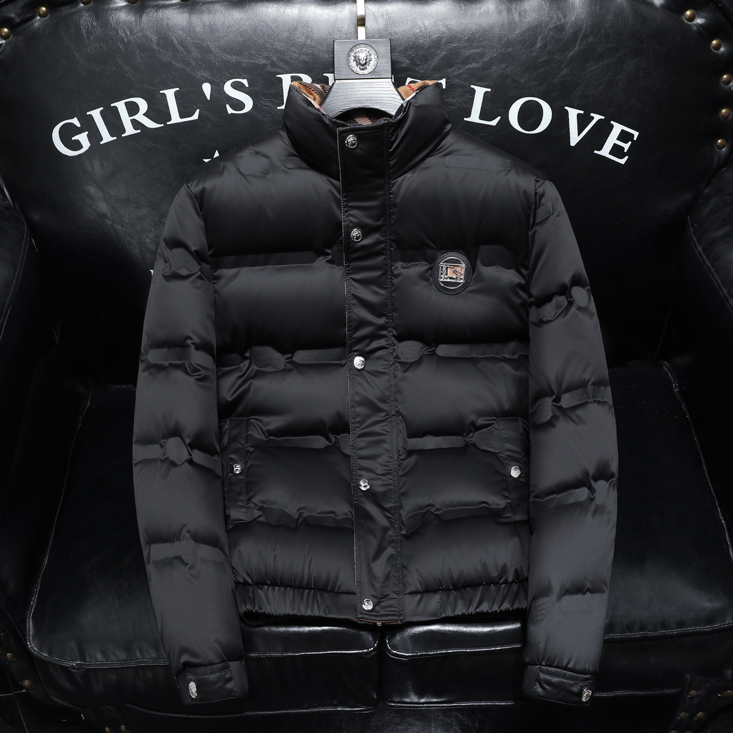 Y8368P3652025高端冬季90%白鸭绒亮面立领羽绒服沙发395，男装羽绒服，钱塘6016-1(原3019)