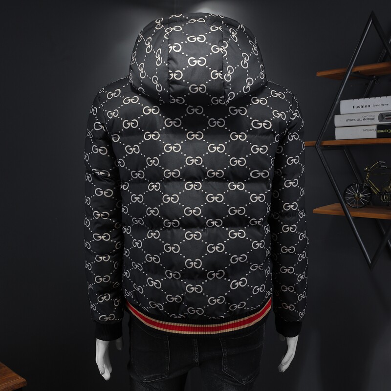 Y9911P2902023高端冬季90%白鸭绒连帽羽绒服商标已注册,男装羽绒服,钱塘6016-1(原3019)