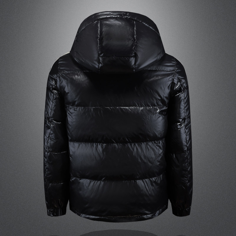 Y9579P3502024高端冬季90%白鸭绒亮面连帽羽绒服镂空395,男装羽绒服,钱塘6016-1(原3019)