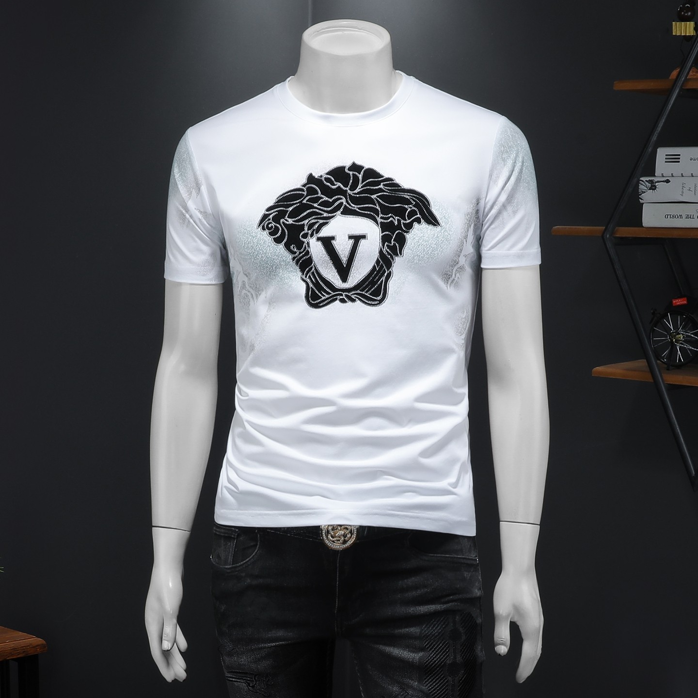 2026年新款短袖T恤钱塘3019TX3085P68假模，男装T恤，钱塘6016-1(原3019)