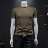 商标已注册2025年新款短袖T恤钱塘3019TX3011P70假模，男装T恤，钱塘6016-1(原3019)