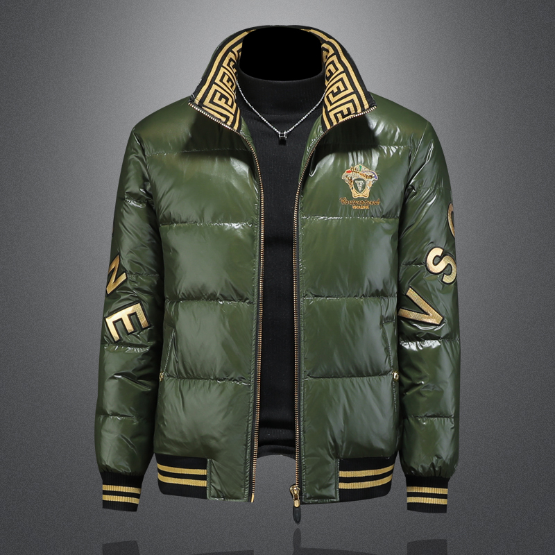 Y8083P3652024高端冬季90%白鸭绒亮面立领羽绒服镂空395，男装羽绒服，钱塘6016-1(原3019)