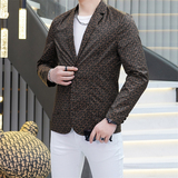 2025年新款男士修身西装大码西服钱塘3019X6723P160真模，男装西服，钱塘6016-1(原3019)