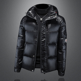 Y9571P3302024高端冬季90%白鸭绒亮面连帽羽绒服镂空控价365，男装羽绒服，钱塘6016-1(原3019)