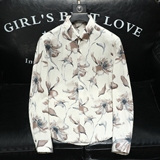 2026年新款长袖衬衫青春大码修身衬衣钱塘30199775P85沙发，男装衬衫，钱塘6016-1(原3019)