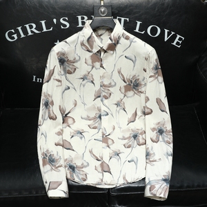 2026年新款长袖衬衫青春大码修身衬衣 钱塘3019 9775 P85 沙发，男装衬衫，钱塘6016-1(原3019)