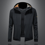 2026年新款连帽休闲夹克钱塘3019-JK9300P140镂空，男装夹克，钱塘6016-1(原3019)