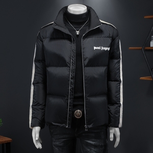 Y9565 P360 2026冬季90%白鸭绒立领加厚阔版羽绒服 假模 395，男装羽绒服，钱塘6016-1(原3019)