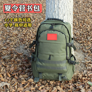 定制印刷夏冬令营团建赠品书包小学初中高中成人都能用双肩背包