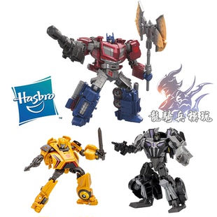 孩之宝变形金刚WFC系列GE03擎天柱02路障01大黄蜂赛博坦之战模型