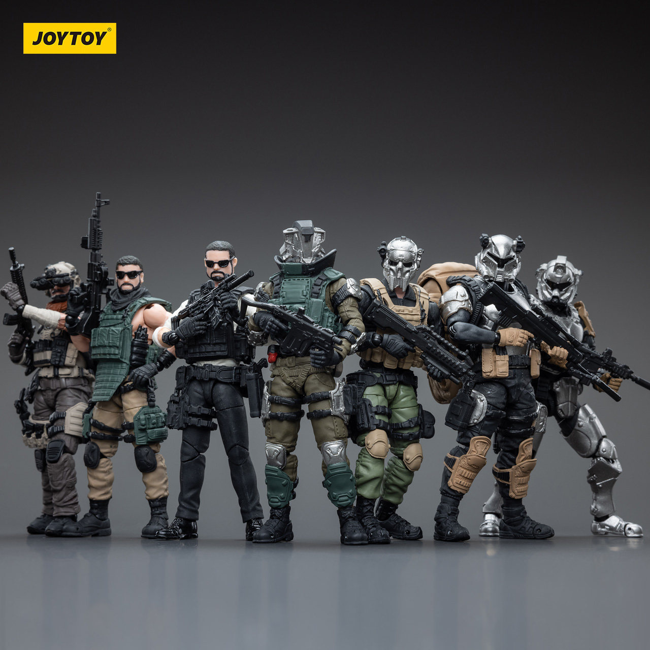joytoy暗源年度军兵产品套装jt4317硬核酷玩系列1/18可动兵人模型