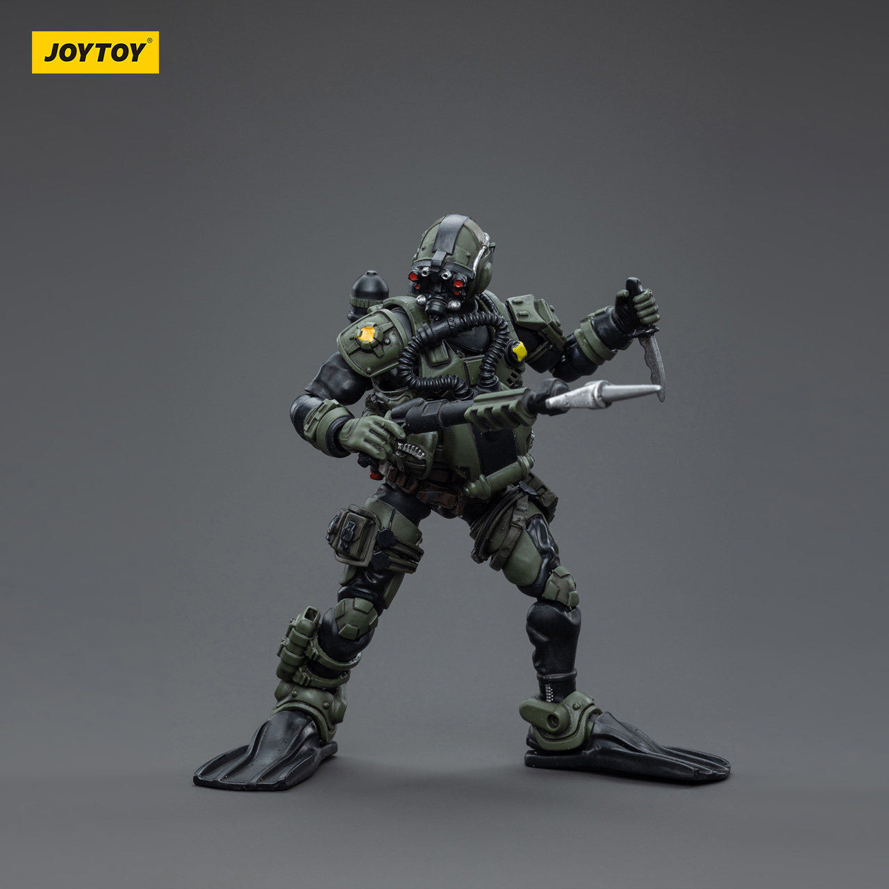 JOYTOY暗源美军特种部队海军陆战队蛙人JT4218硬核酷玩可动兵人