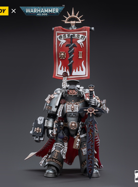JOYTOY暗源战锤40K灰骑士克罗堡主JT3518星际战士1/18可动模型