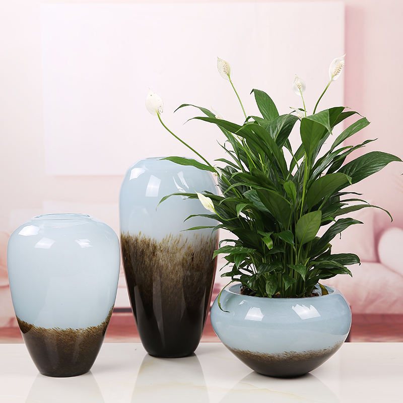 简约现代家居饰品水培玻璃花瓶