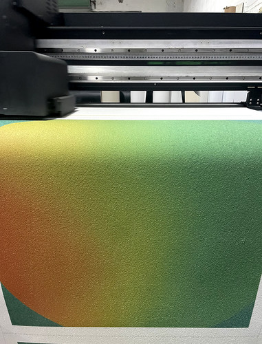 手工立体砂岩颗粒油画布肌理uv装饰画芯打印定制高清微喷印刷工厂
