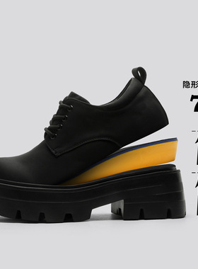 FDCP品牌大头德比鞋休闲厚底增高通勤米奇百搭内增高款G003-J