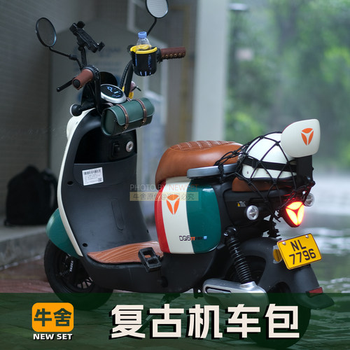 雅迪DQ6爱玛台铃文艺复古改装