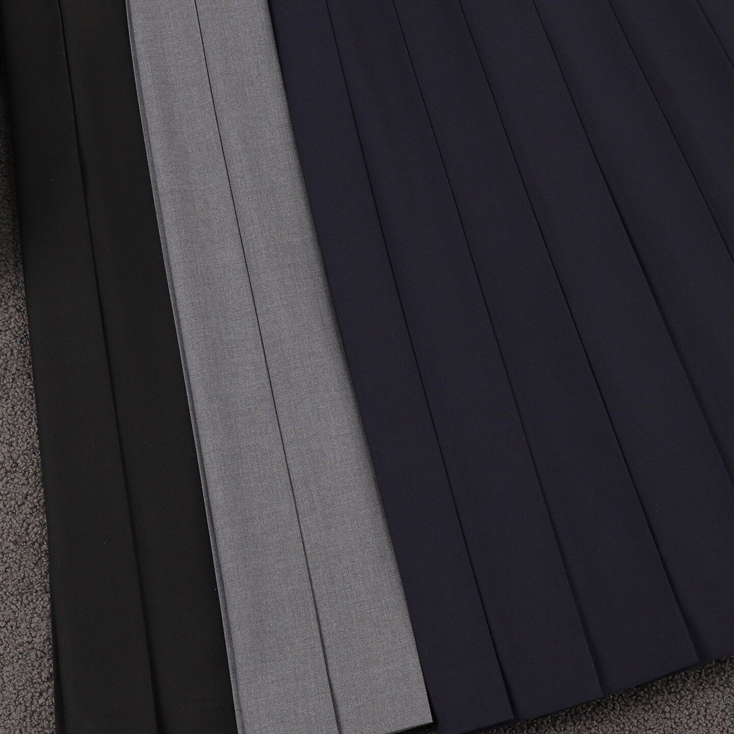 樱花家族jk制服多长度百褶裙  日系学院纯色裙短裙长裙半身裙秋冬