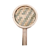 盖子蒸格篦子蒸架笼屉蒸屉竹子竹制包子蒸笼商用小笼包盖子加厚