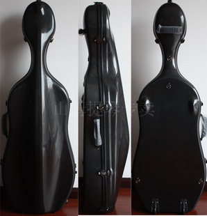 全碳钎大提琴盒 超轻 抗压Eastman-Cello Case K3带轮