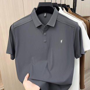 简约百搭舒适亲肤透气 POLO衫 依立腾男士 翻领短袖