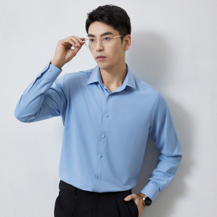 男士 新款 商务休闲正装 长袖 男百搭上衣 Yiliton 衬衫 依立腾秋季