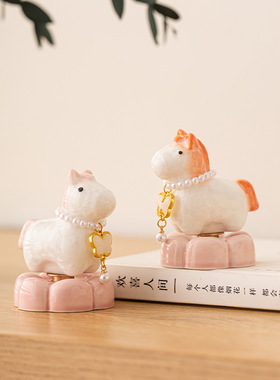 马年结晶釉转转成套批发炫彩葫芦转转乐摆件家居装饰摆件地摊摆摊