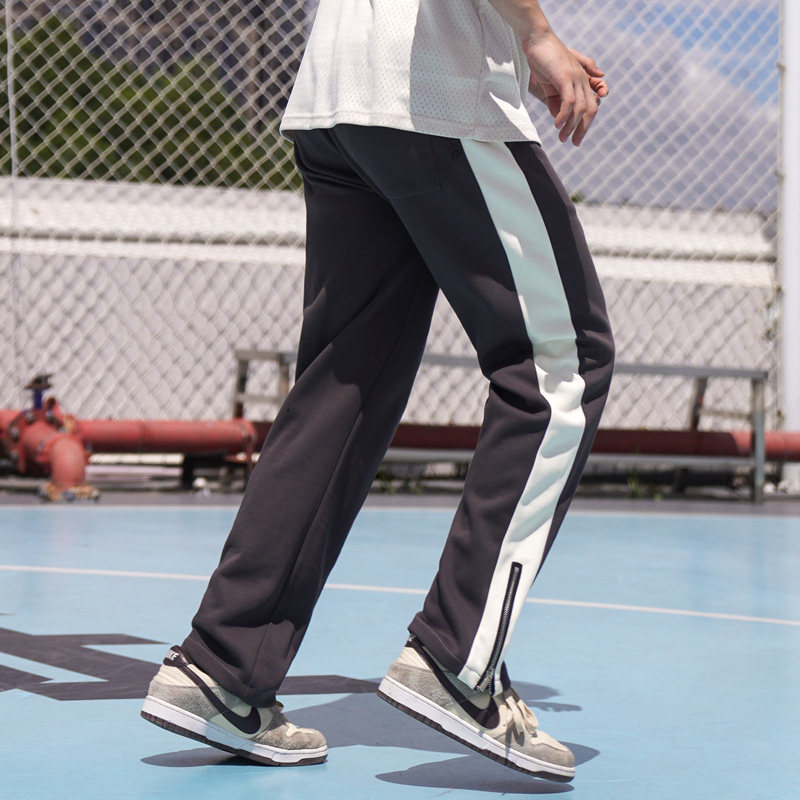 breakice宽松直筒运动休闲卫裤男潮秋季美式篮球长裤百搭微喇修身