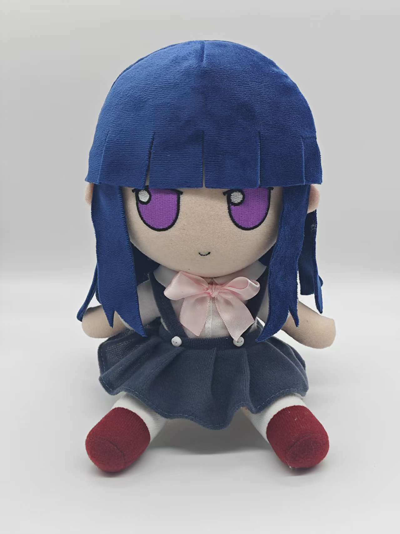 thumbnail for When the cold cicada chirps, the ancient hand pear blossom Rika plush doll is about 20cm sitting posture fumo doujin peripherals