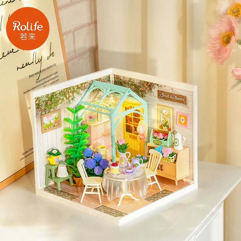 若来木质拼图14岁以上立体拼图