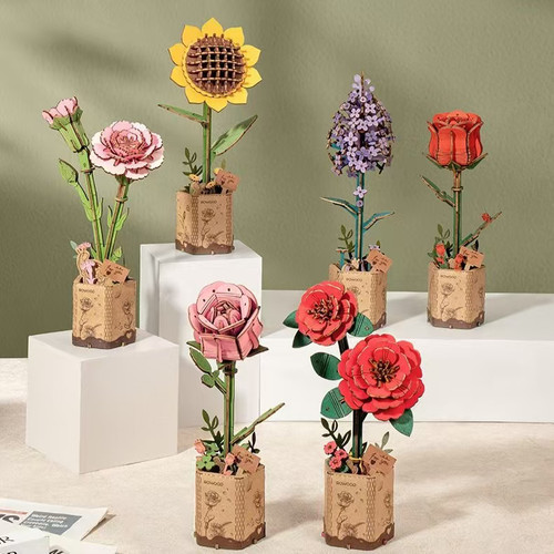 若态木质拼图14岁以上立体拼图