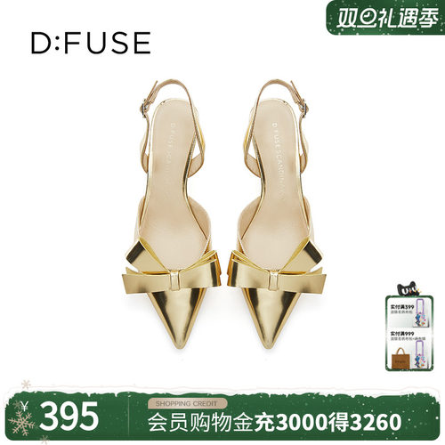 dfuse蝴蝶结迪芙斯单鞋