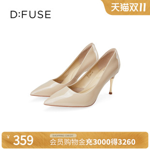 DF41111107 气质通勤尖头简约细高跟单鞋 Dfuse迪芙斯2024春季 新款