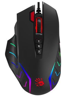 双飞燕血手幽灵J95s游戏鼠标绝地求生CSGO觉醒鼠标宏